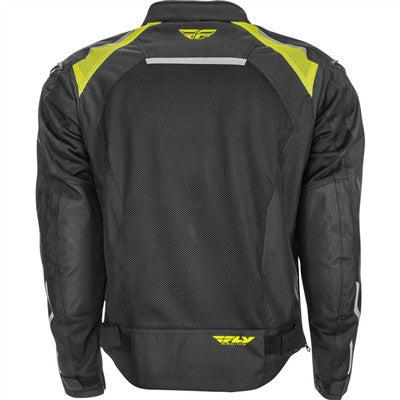 FLY Racing Coolpro Mesh Jacket - Black/Hi-Vis