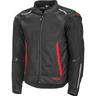 FLY Racing Coolpro Mesh Jacket - Black/Red