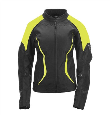 FLY Racing 2017 Womens Butane Jacket - Black/Yellow