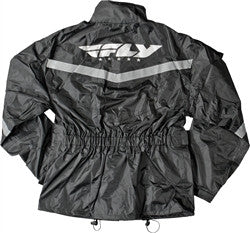 FLY Racing 2-PC. Rainsuit - Black