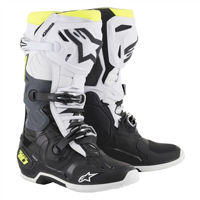 Alpinestars 2019 Tech 10 Offroad Boots - Black/White/Yellow