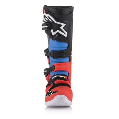 Alpinestars 2019 Tech 7 Boots - Red/Cyan/Grey/Black