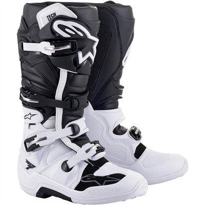 Alpinestars Tech 7 Offroad Boots - White/Black
