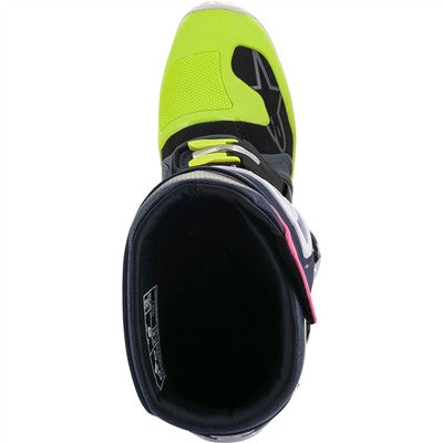 Alpinestars 2021 Tech 7 Offroad Boots - Grey/Blue/Pink