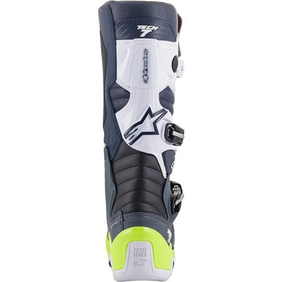 Alpinestars 2021 Tech 7 Offroad Boots - Grey/Blue/Pink