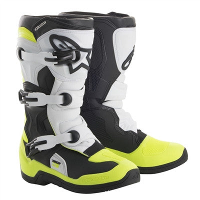 Alpinestars 2019 Kids Tech 3S Boots - Black/White/Yellow