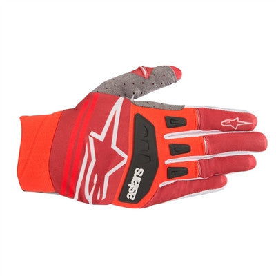 Alpinestars 2019 Techstar MX Gloves - Red/Burgundy