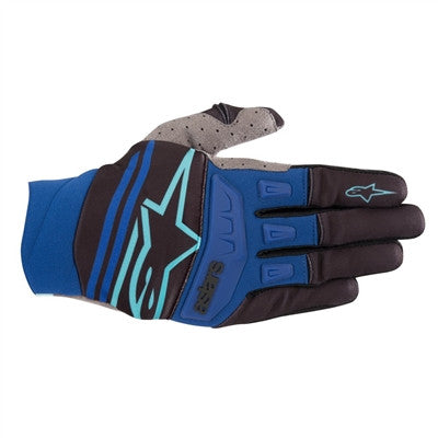 Alpinestars 2019 Techstar MX Gloves - Black/Turquoise/Blue