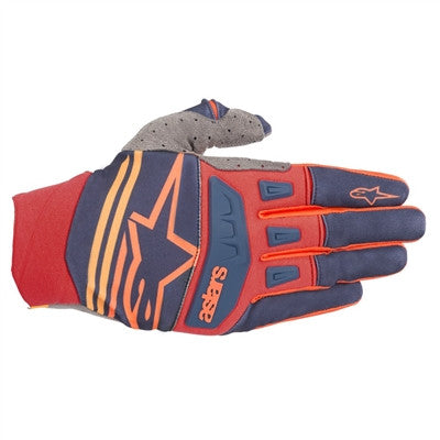 Alpinestars 2019 Techstar MX Gloves - Blue/Red/Orange