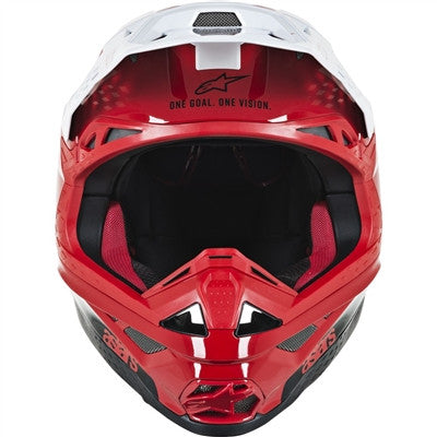 Alpinestars 2019 Supertech M10 Dyno Offroad Helmet - Red/White