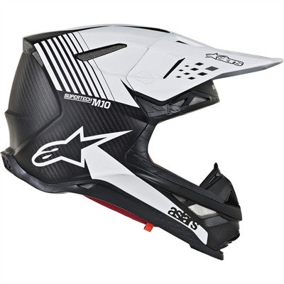 Alpinestars 2019 Supertech M10 Dyno Offroad Helmet - Black/White