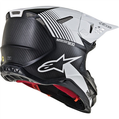 Alpinestars 2019 Supertech M10 Dyno Offroad Helmet - Black/White