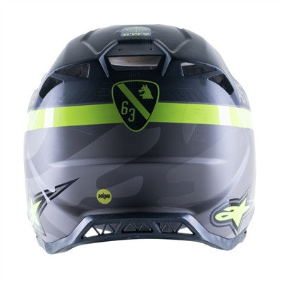 Alpinestars Limited Edition S-M10 AMS '21 Helmet - Grey/Yellow/Black