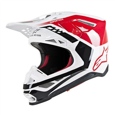 Alpinestars 2019 Supertech M8 Triple Offroad MIPS Helmet - Red/White/Black