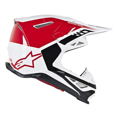 Alpinestars 2019 Supertech M8 Triple Offroad MIPS Helmet - Red/White/Black