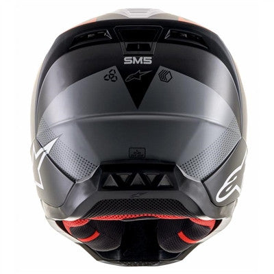 Alpinestars S-M5 Rayon Graphic Offroad Helmet - Matte Light Grey/Black/Silver