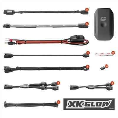 XK Glow Advanced Chrome Light Kit