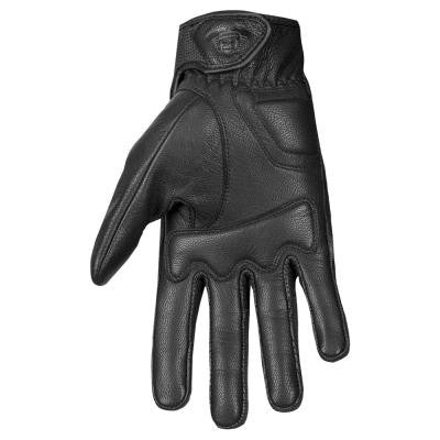 Highway 21 Haymaker Leather Gloves - Black