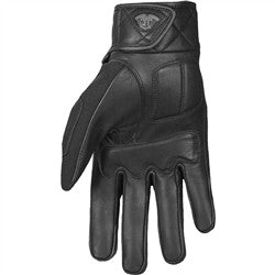 Highway 21 Revolver Leather Gloves - Black