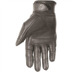 Highway 21 Womens Vixen Lace Leather Gloves - Black/White