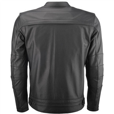 Highway 21 Primer Leather Jacket - Black