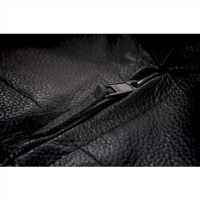 Highway 21 Primer Leather Jacket - Black