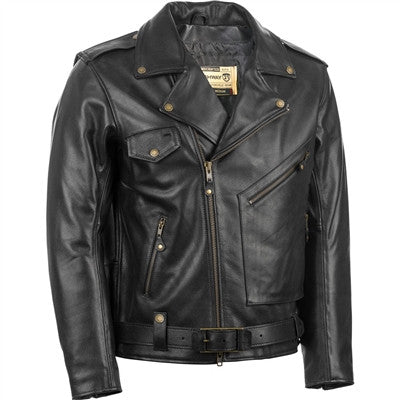 Highway 21 Murtaugh Leather Jacket - Black