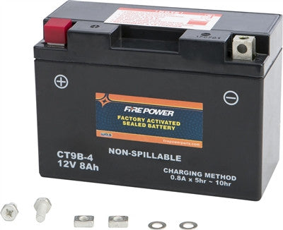 Fire Power Factory Activated Sealed Battery