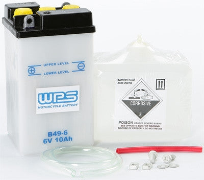 WPS 6 V. Standard Battery W/Acid Pack