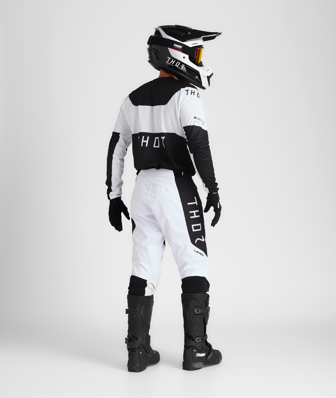Thor 2025 LAUNCHMODE Storm Jersey Pant Combo Black