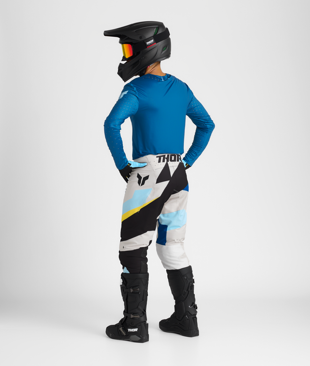 Thor 2025 SPORTMODE Brave Jersey Pant Combo Blue