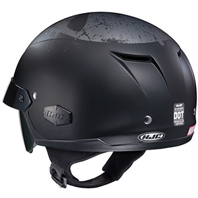 HJC IS-Cruiser Punisher MC-5SF Open-Face Helmet - Black