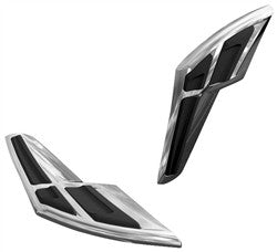 Kuryakyn Louvered Chrome Battery Box Covers For Gl1800