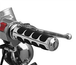 Kuryakyn Iso-Grips With Chrome Accent Rings