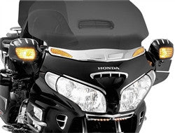 Kuryakyn Windshield Trim With Turn Signal Accents For Gl1800