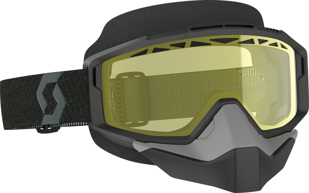 SCOTT - 285543-001029 - SPLIT OTG SNOW CROSS GOGGLE BLACK W/YELLOW