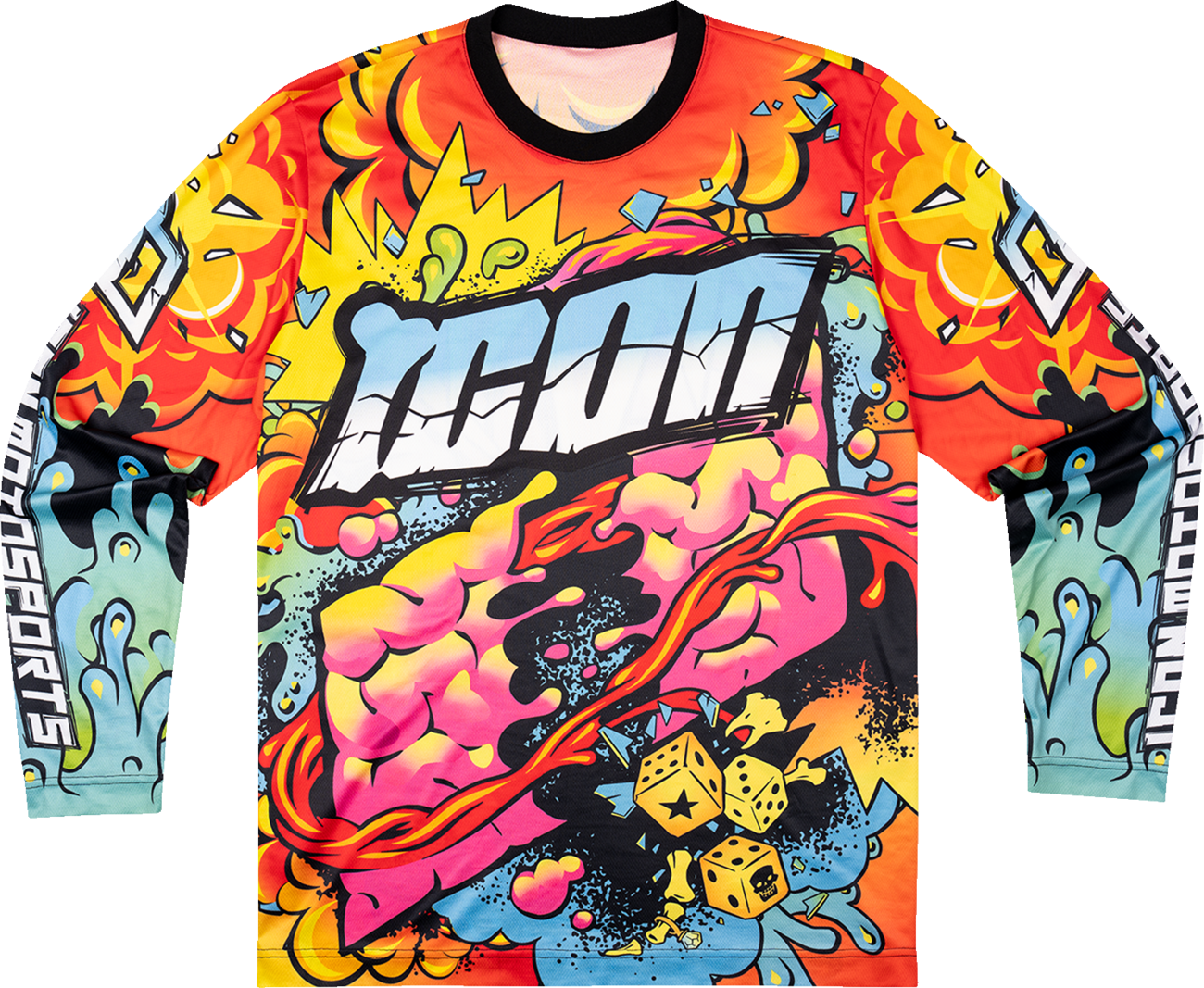 ICON Scatterbrain Jersey Black