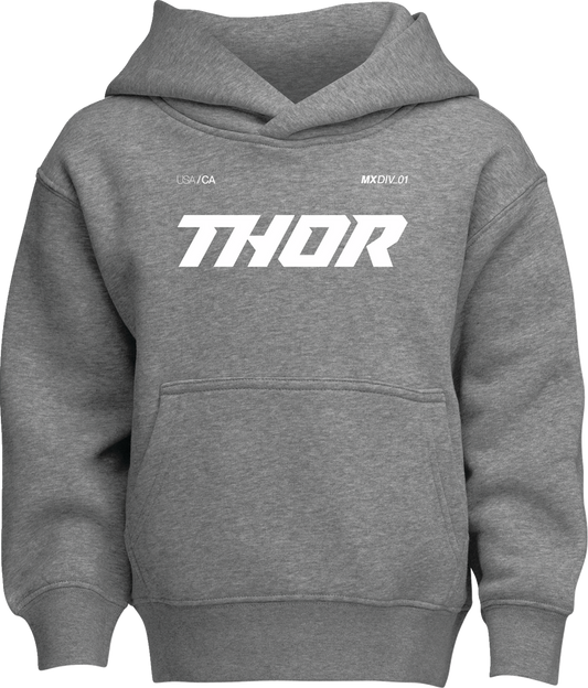 Thor Youth Brave Pullover Hoodie Heather Gray