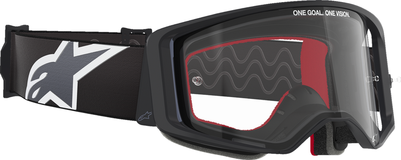 Alpinestars Supertech Goggle - Corp Black/Gray - Clear Len