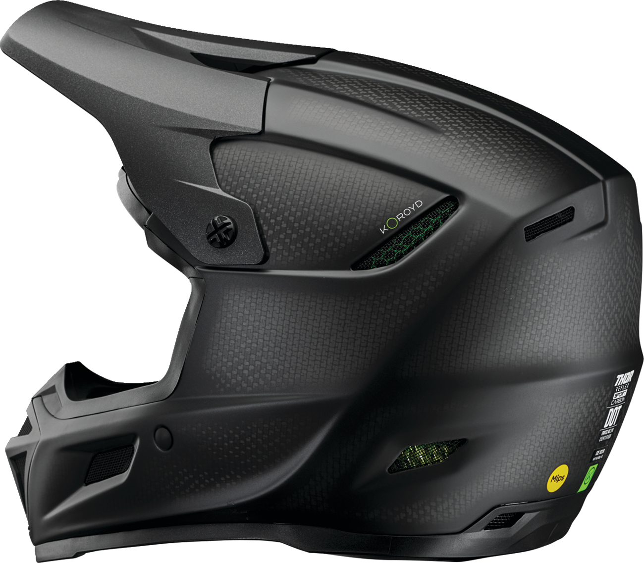 Thor Reflex Sport Helmet Carbon Stealth MIPS Black