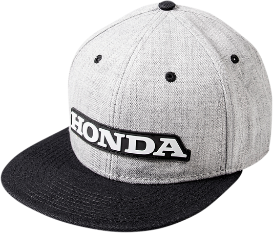 Factory Effex Honda Bold Snapback Hat - Gray/Black