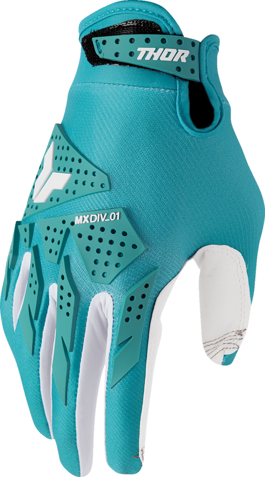 Thor 2026 Womens Launchmode XP Gloves Aqua