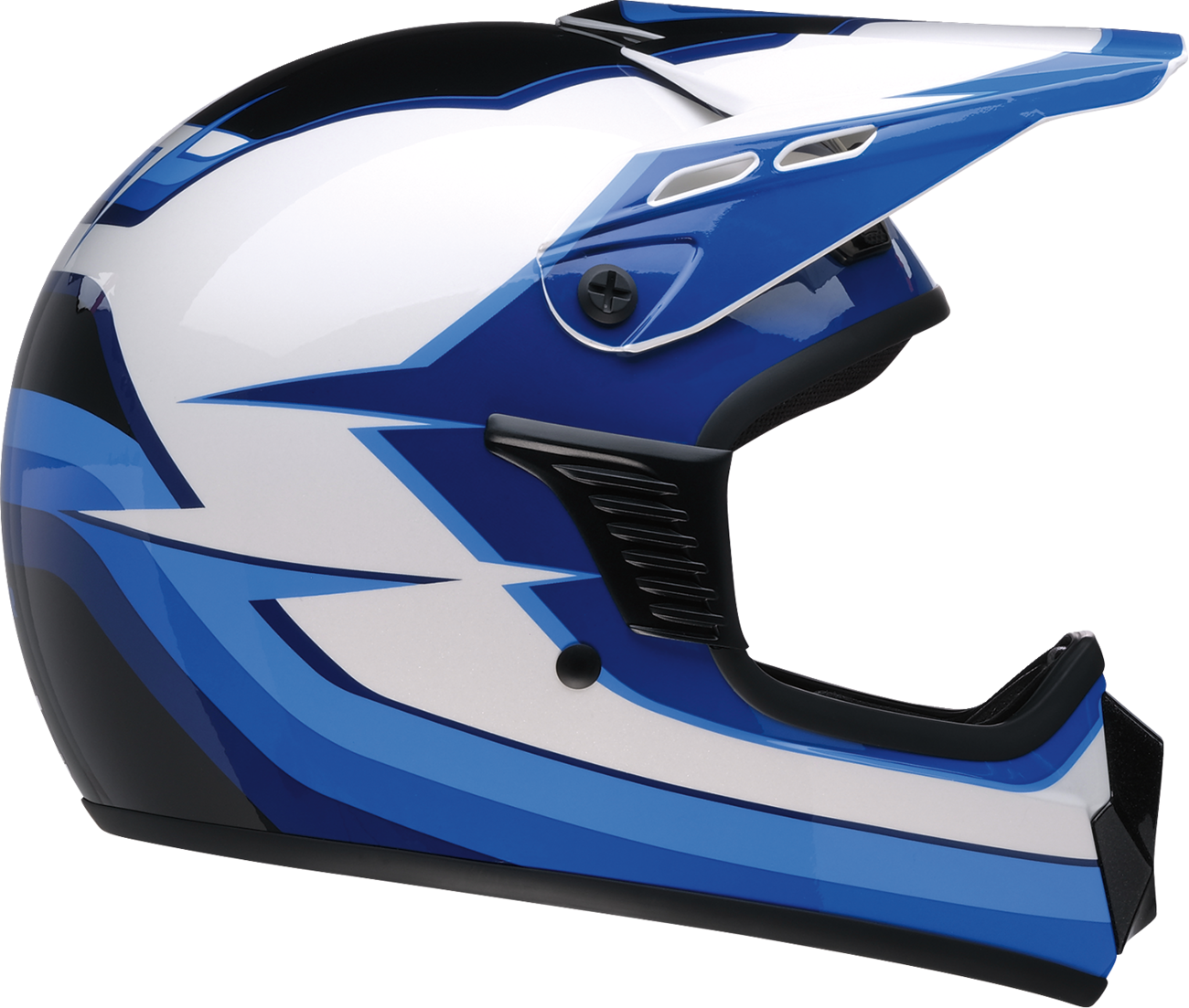 Z1R Child Dirt Maxx Offroad Helmet Vortex Blue/White