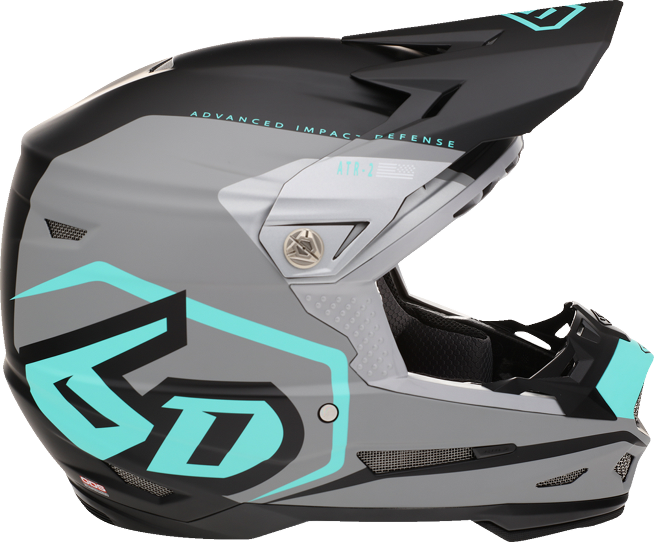 6D Helmets ATR-2 Offroad Helmet - Delta - Teal