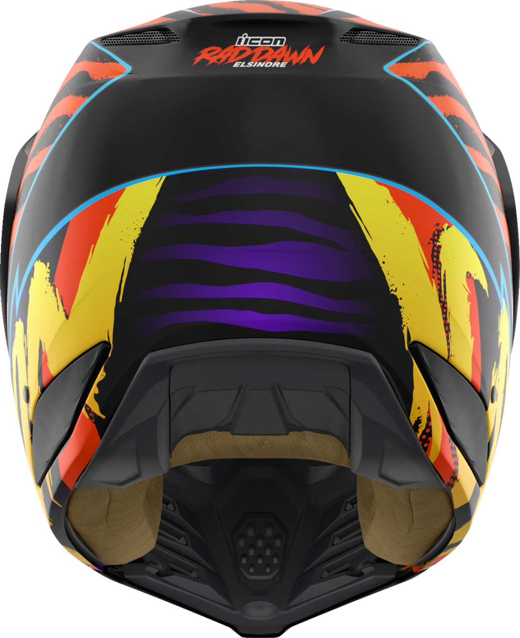 Icon Elsinore Helmet Rad Dawn Orange