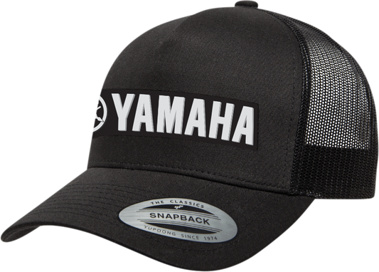 Factory Effex Yamaha Core Curved Bill Hat Black Mesh
