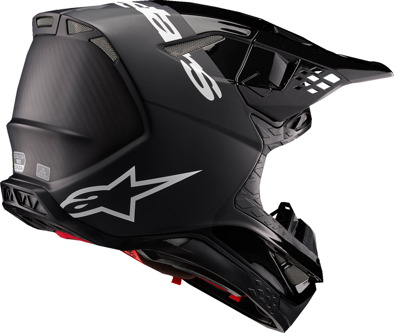 Alpinestars 2024 Supertech M10 Flood MIPS Helmet - Black/Dark Gray