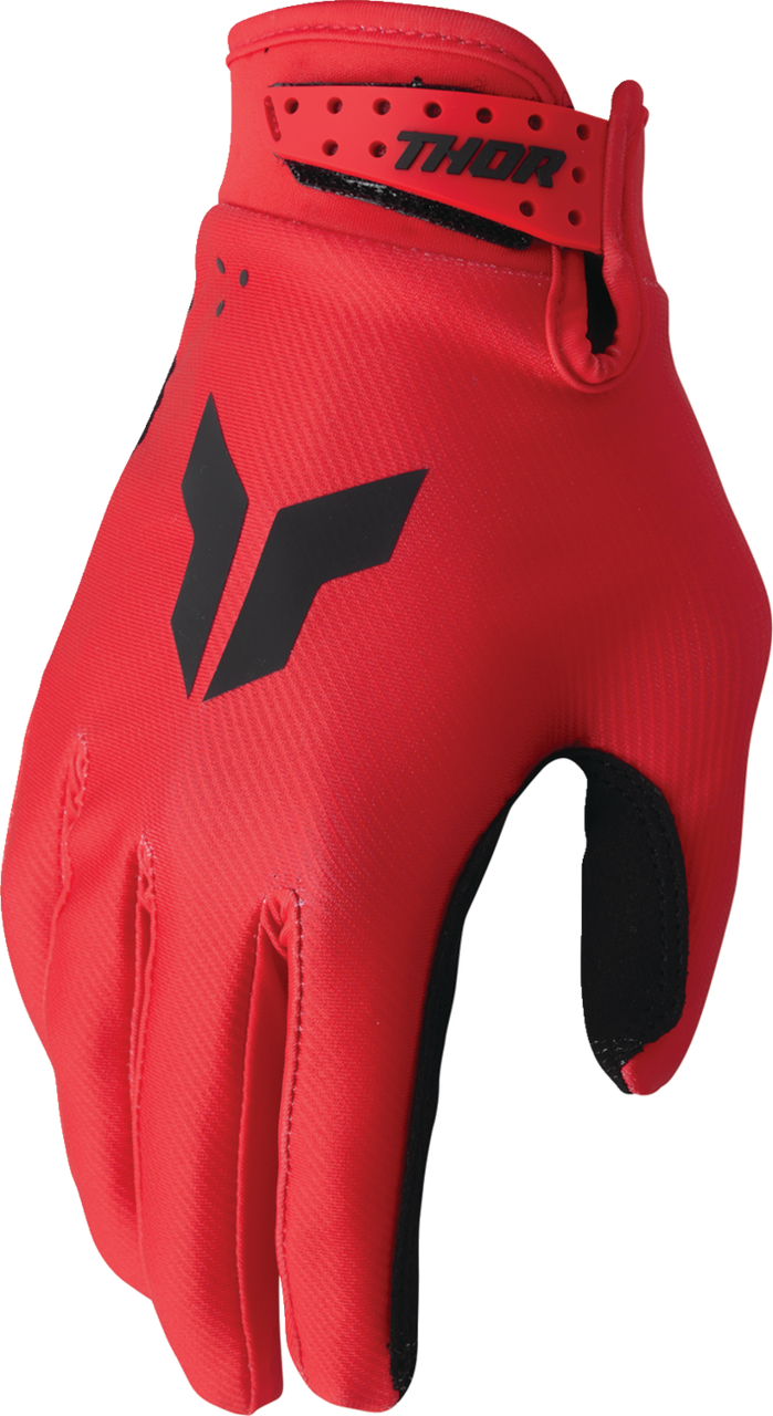 Thor 2025 Launchmode Gloves Red