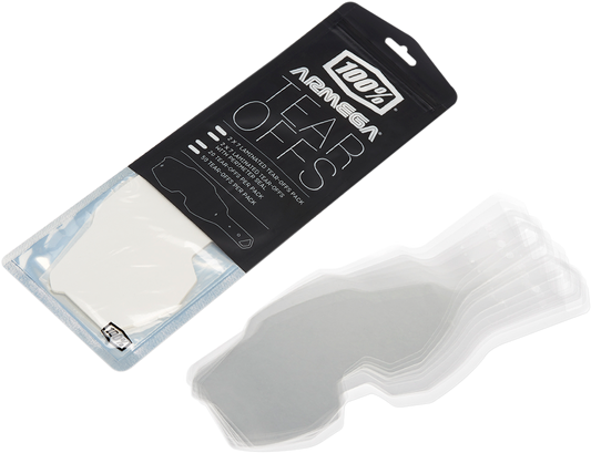 100% Armega Standard Tear-Offs 50 Pack