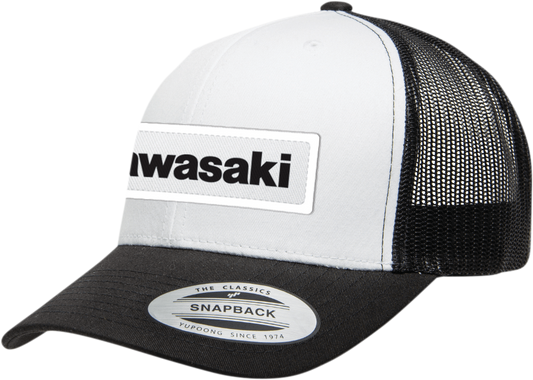 Factory Effex Kawasaki Throwback Hat - Black/White